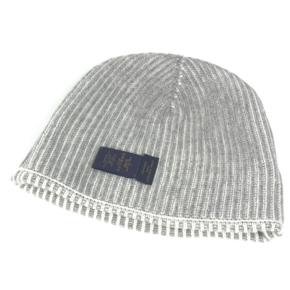 Louis Vuitton Knit Hat M92566 Cashmere Gray Flight Mode Beanie Neverfull