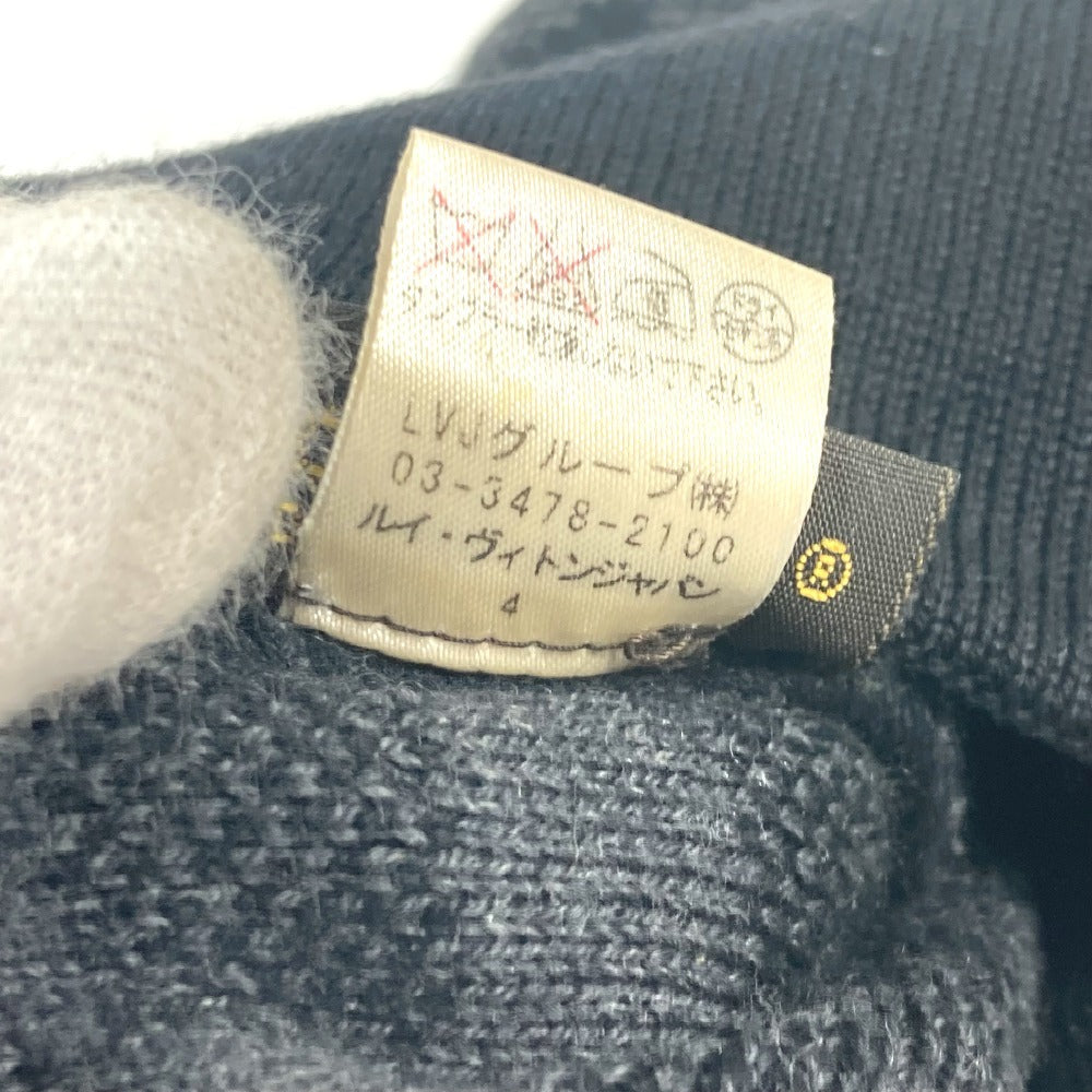 Louis Vuitton Knit Hat M74197 Wool Gray Bonne Petit Damier