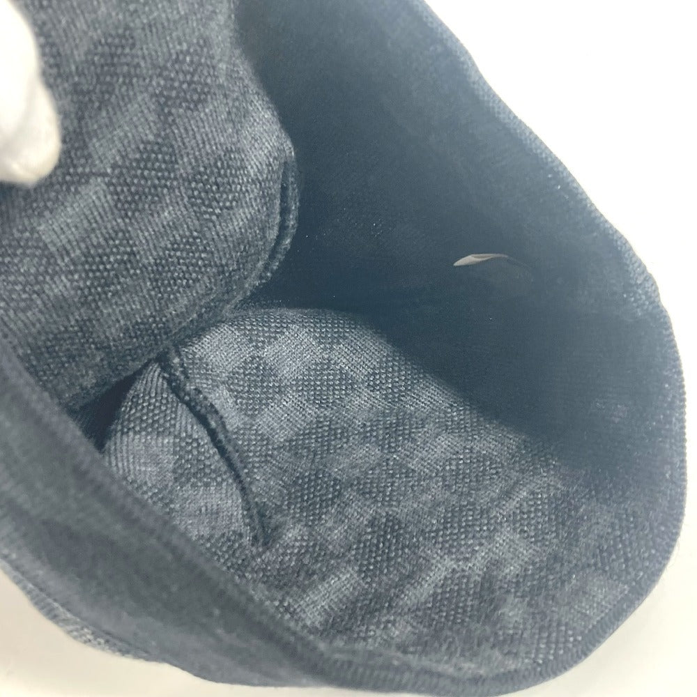 Louis Vuitton Knit Hat M74197 Wool Gray Bonne Petit Damier
