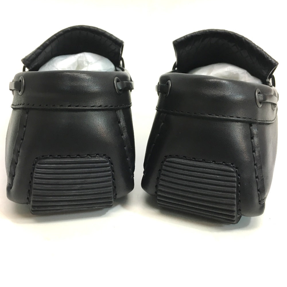 Bottegaveneta Leather Shoes 428434 Leather Black Flat Shoes Mens 39