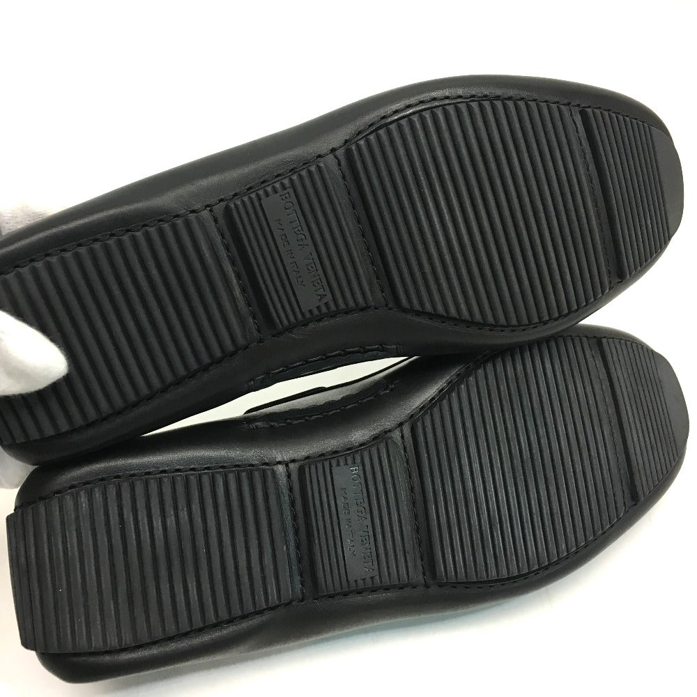 Bottegaveneta Leather Shoes 428434 Leather Black Flat Shoes Mens 39