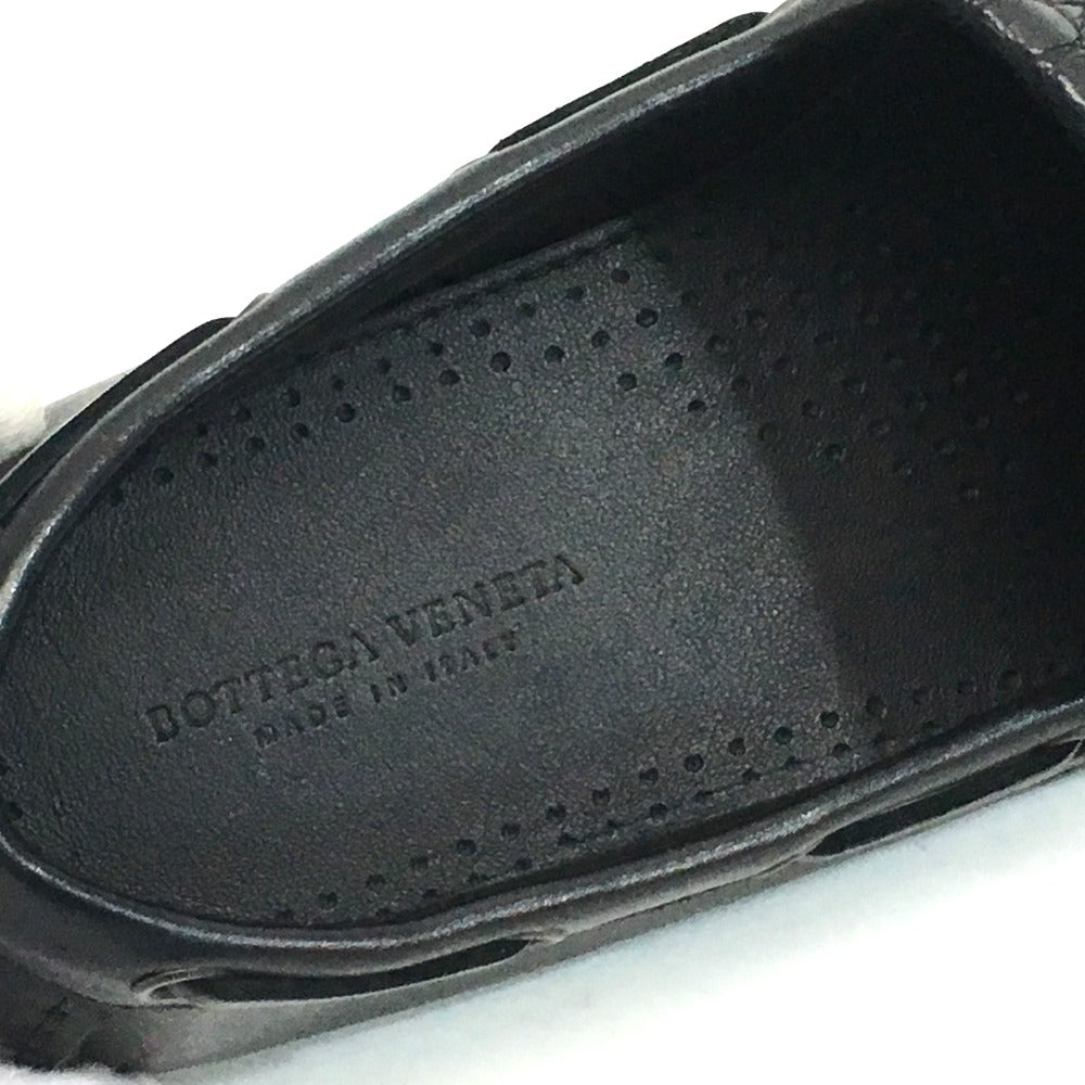 Bottegaveneta Leather Shoes 428434 Leather Black Flat Shoes Mens 39