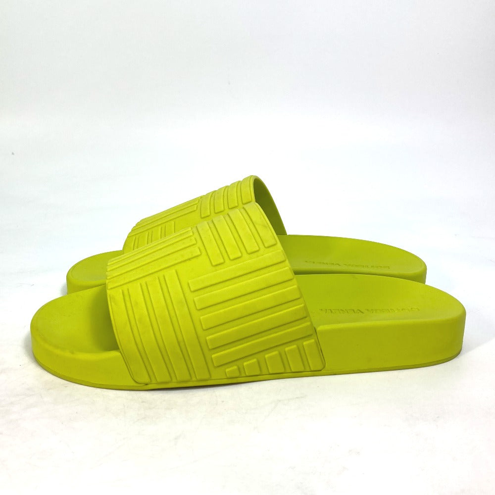 Bottegaveneta Sandals 690105 Rubber Green Shoes Slide Sandals Mens 40