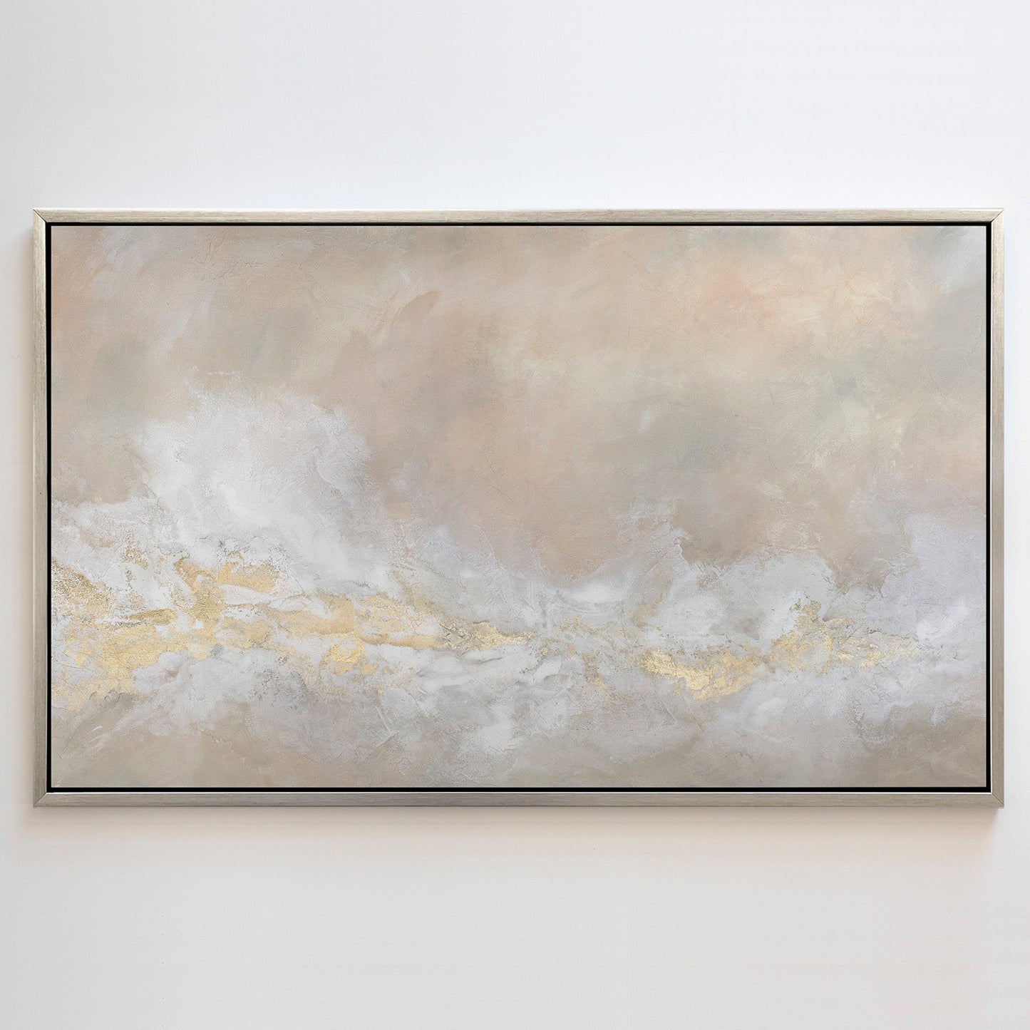 Blush Lucite - Canvas Print By Julia Contacessi