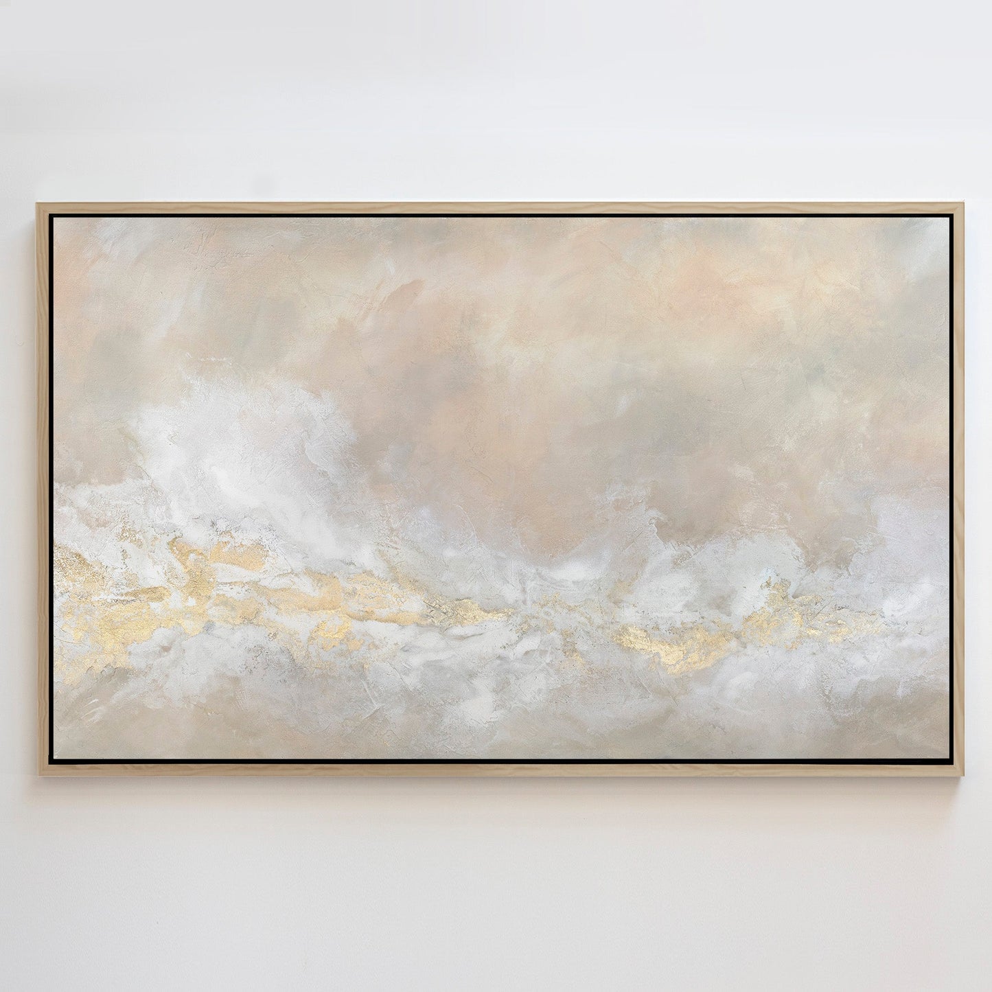 Blush Lucite - Canvas Print By Julia Contacessi