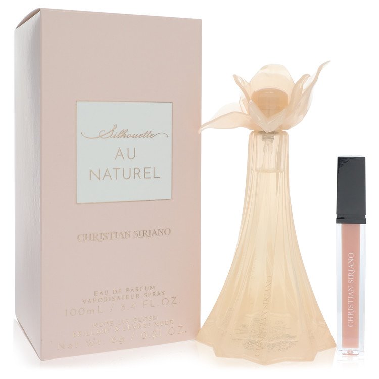 Christian Siriano Au Naturel Perfume By Christian Siriano Eau De Parfum Spray + 0.21 Oz Nude Lip