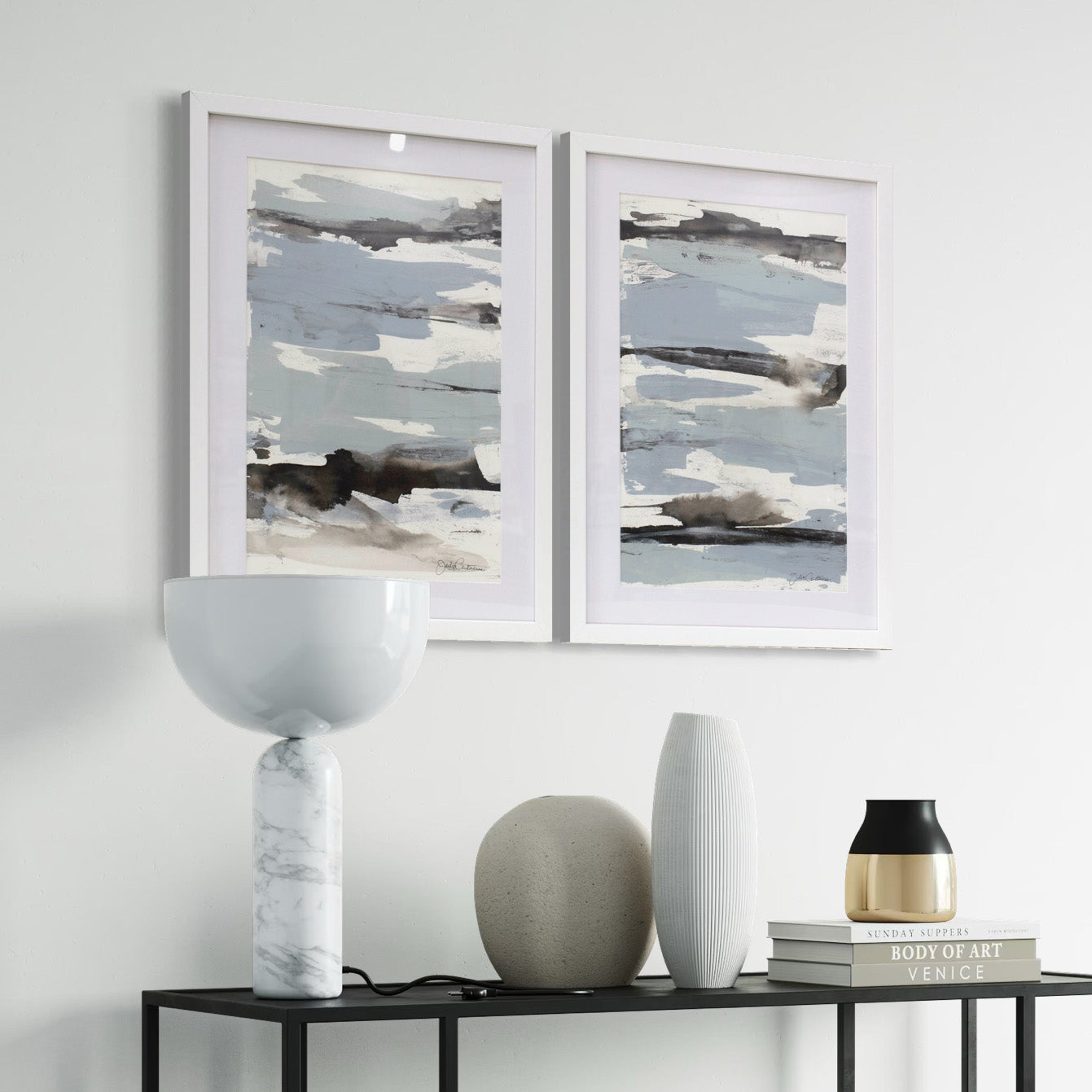 Coastal Ink No. 1 - Original By Julia Contacessi