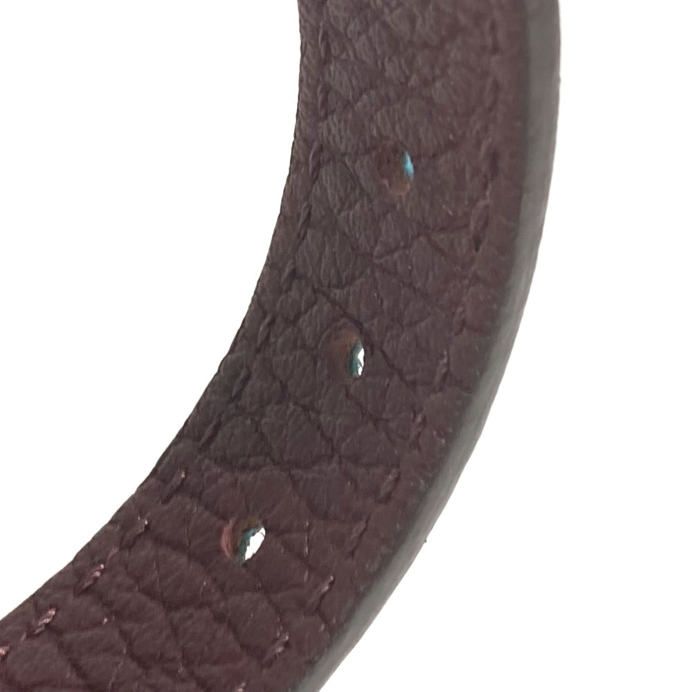 Louis Vuitton Bracelet M6015E Taurillon Clemence Leather Blue Bracelet Lv Unisex(Unisex)