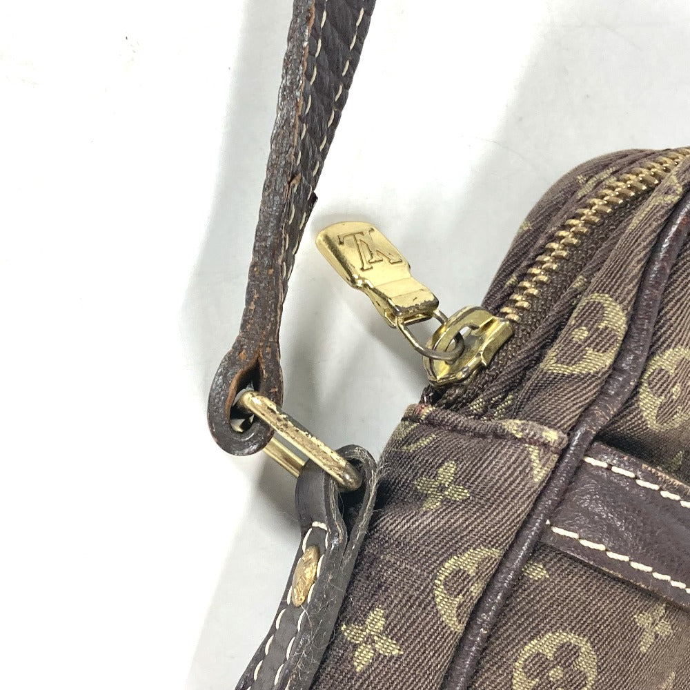 Louis Vuitton Shoulder Bag M95228 Monogram Mini-Lincanvas Brown Monogram Mini Run Danube