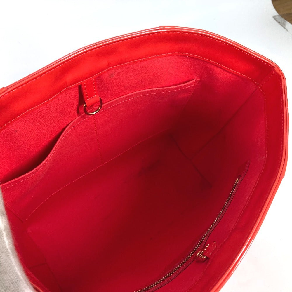 Louis Vuitton Shoulder Bag M91727 Monogram Vernis Red Monogram Vernis Avalon Mm Women