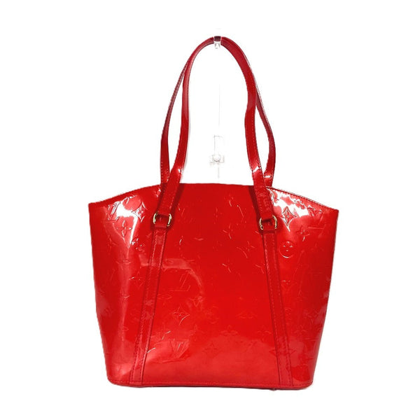 Louis Vuitton Shoulder Bag M91727 Monogram Vernis Red Monogram Vernis Avalon Mm Women