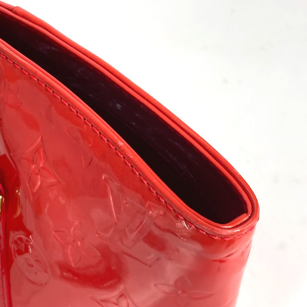 Louis Vuitton Shoulder Bag M91727 Monogram Vernis Red Monogram Vernis Avalon Mm Women
