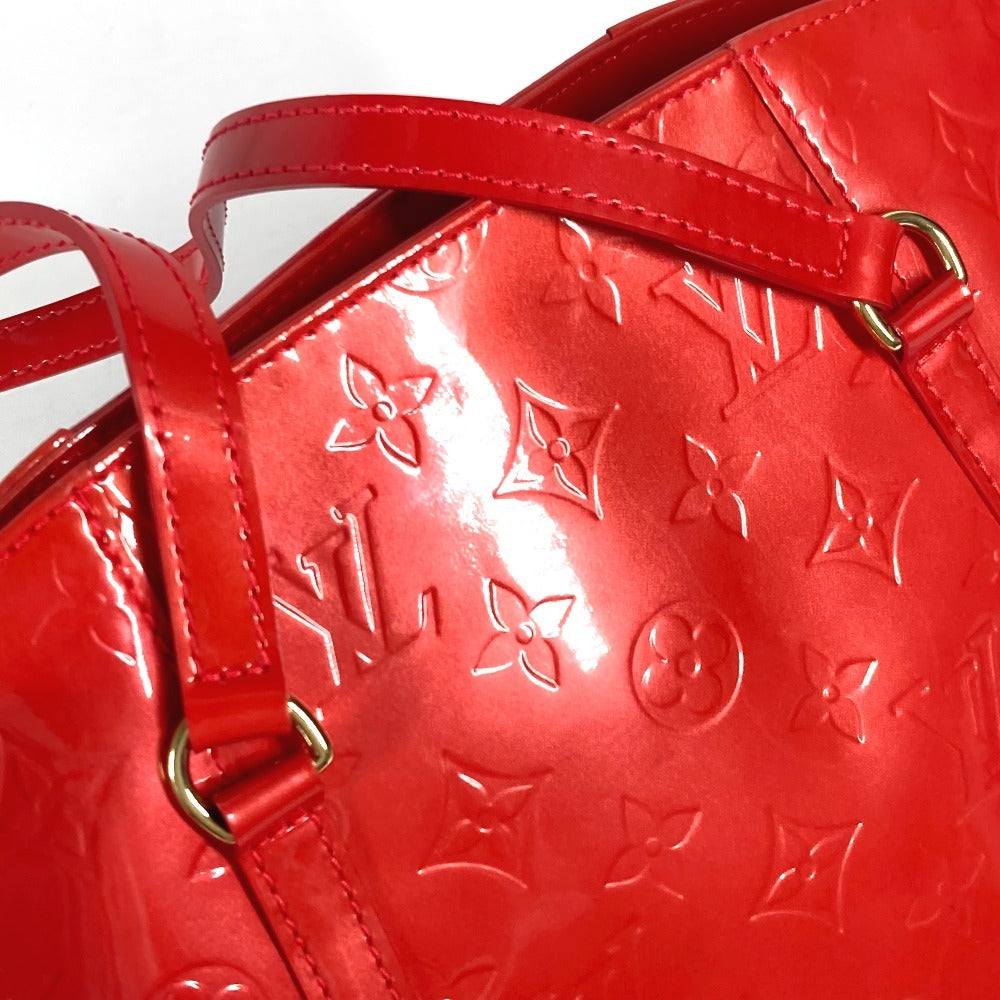 Louis Vuitton Shoulder Bag M91727 Monogram Vernis Red Monogram Vernis Avalon Mm Women