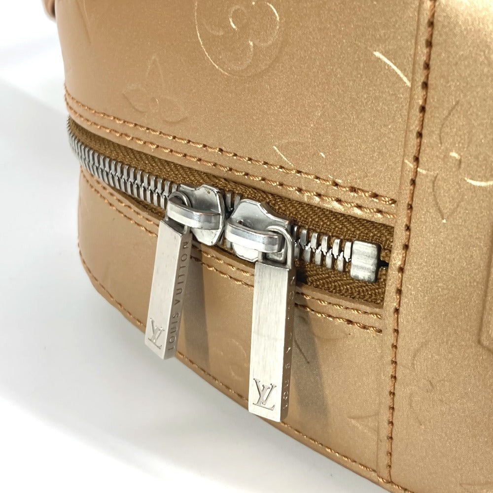 Louis Vuitton Handbag M55177 Monogram Mat Leather Beige Monogram Mat Shelton Women
