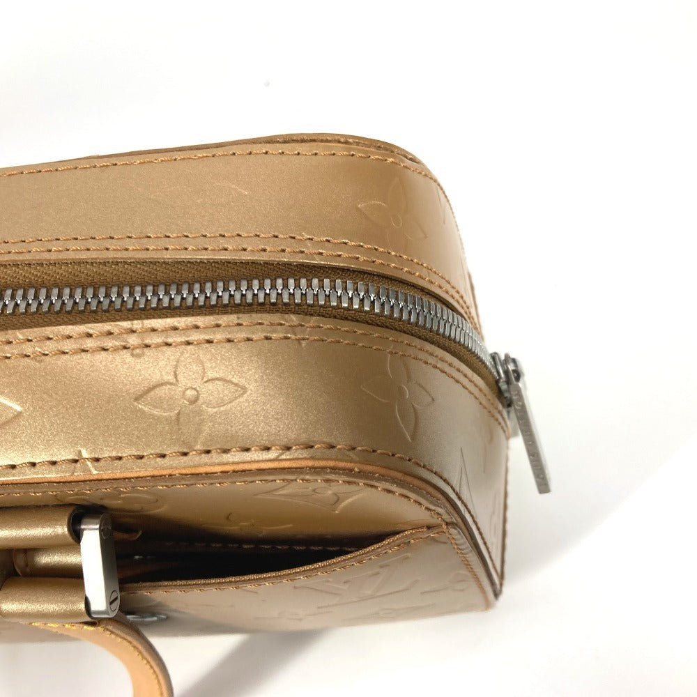 Louis Vuitton Handbag M55177 Monogram Mat Leather Beige Monogram Mat Shelton Women