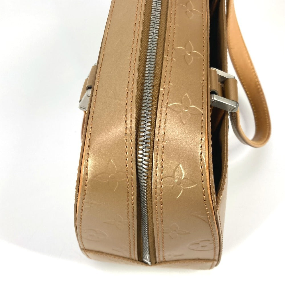 Louis Vuitton Handbag M55177 Monogram Mat Leather Beige Monogram Mat Shelton Women