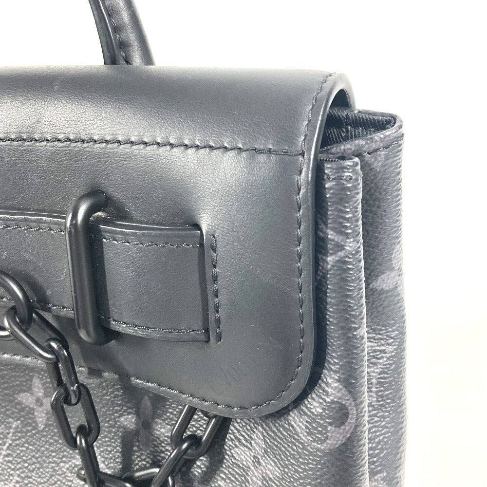 Louis Vuitton Handbag M46953 Monogram Eclipse Canvas Black Monogram Eclipse Steamer Pm