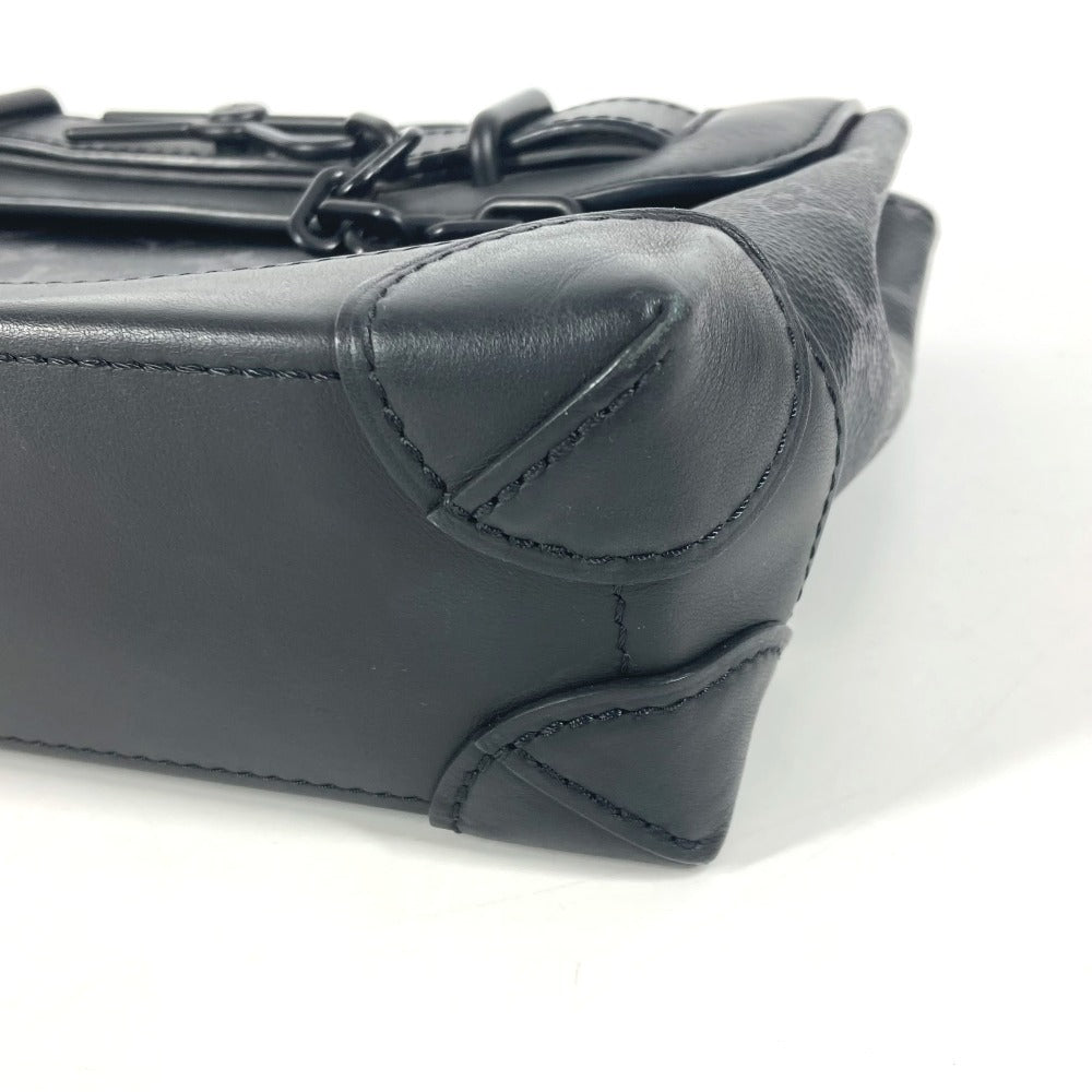 Louis Vuitton Handbag M46953 Monogram Eclipse Canvas Black Monogram Eclipse Steamer Pm