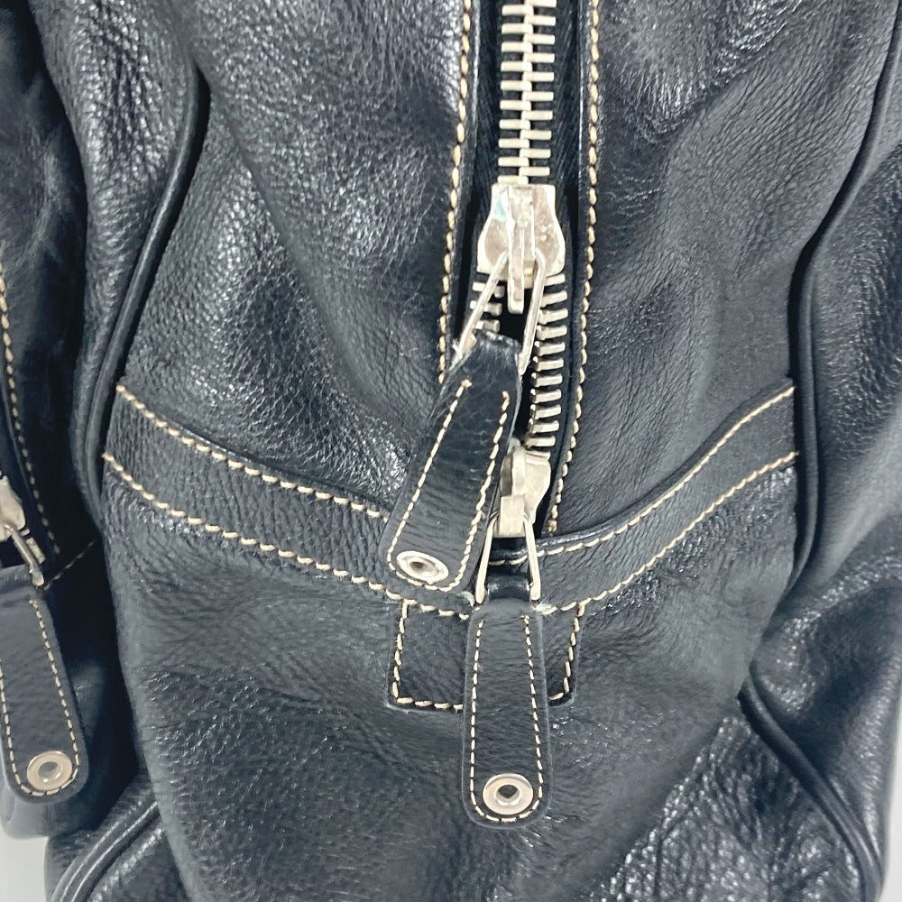 Gucci Boston Duffel Bag 201847 Leather Black Hysteria Logo Unisex(Unisex)
