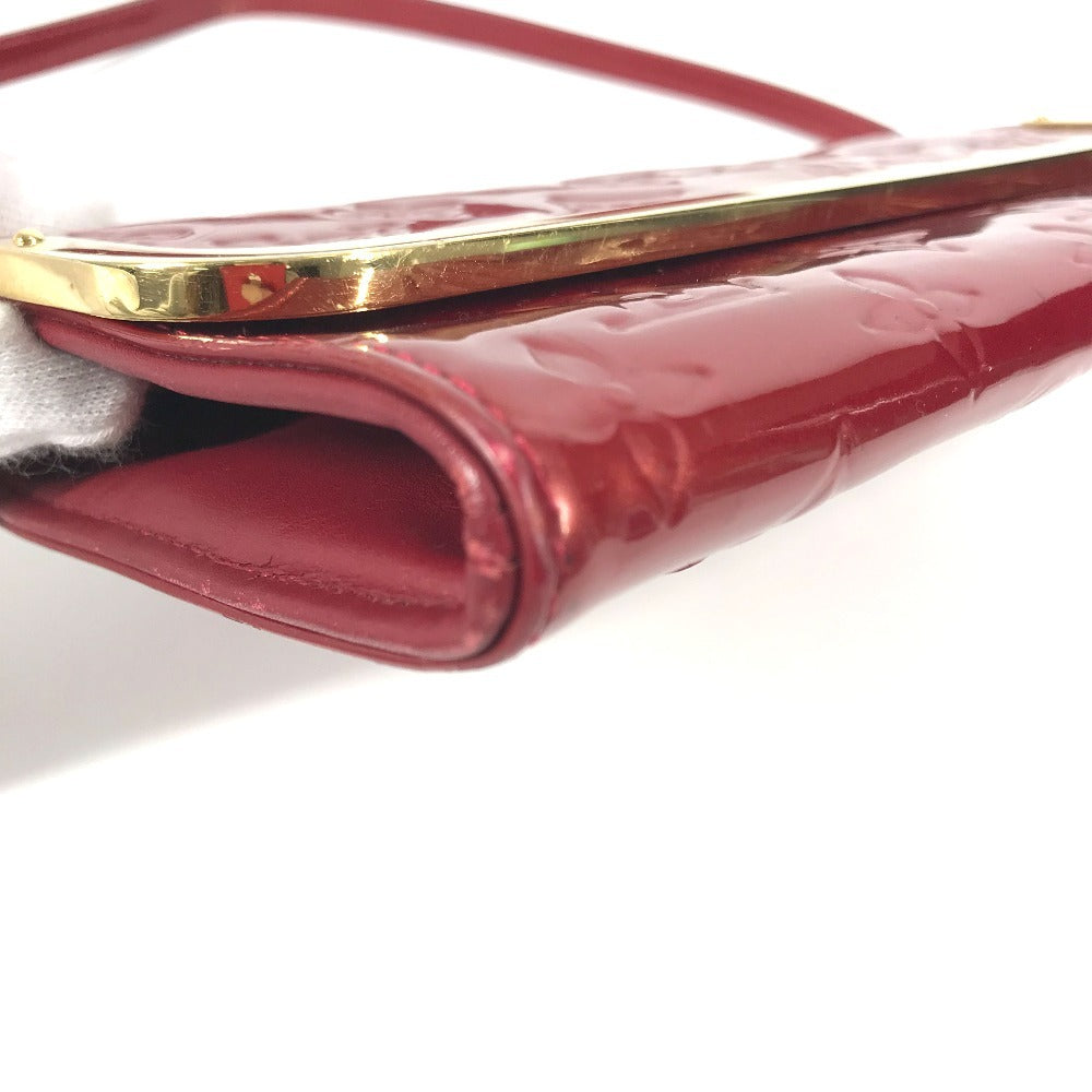 Louis Vuitton Shoulder Bag M91550 Monogram Vernis Canvas Red Monogram Vernis Rossmore Mm