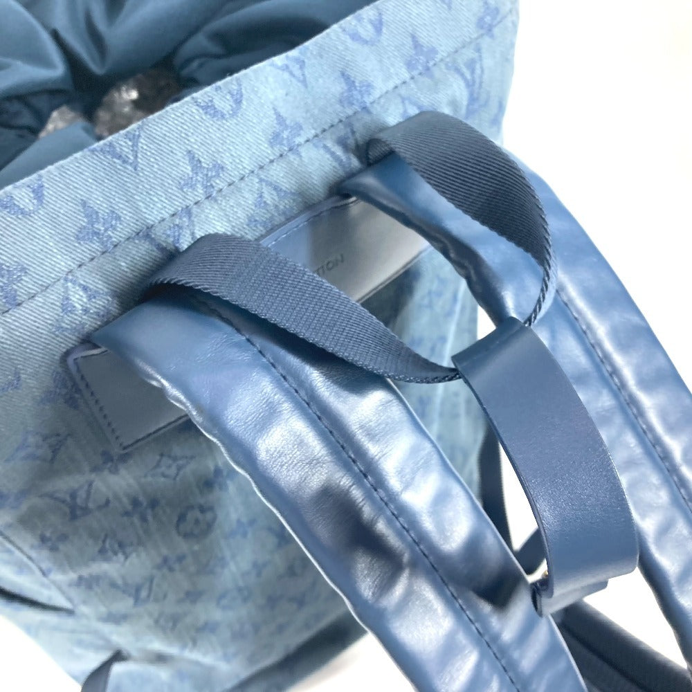 Louis Vuitton Backpack M44617 Monogram Denim Canvas Blue Monogram Denim Chalk Backpack