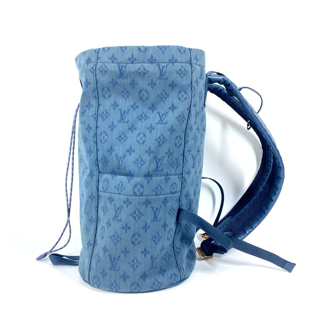 Louis Vuitton Backpack M44617 Monogram Denim Canvas Blue Monogram Denim Chalk Backpack