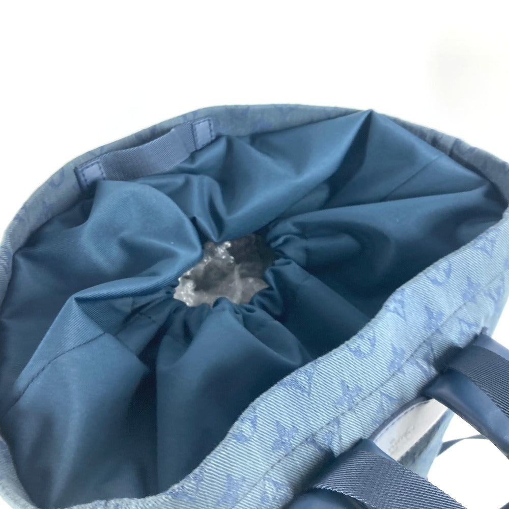 Louis Vuitton Backpack M44617 Monogram Denim Canvas Blue Monogram Denim Chalk Backpack