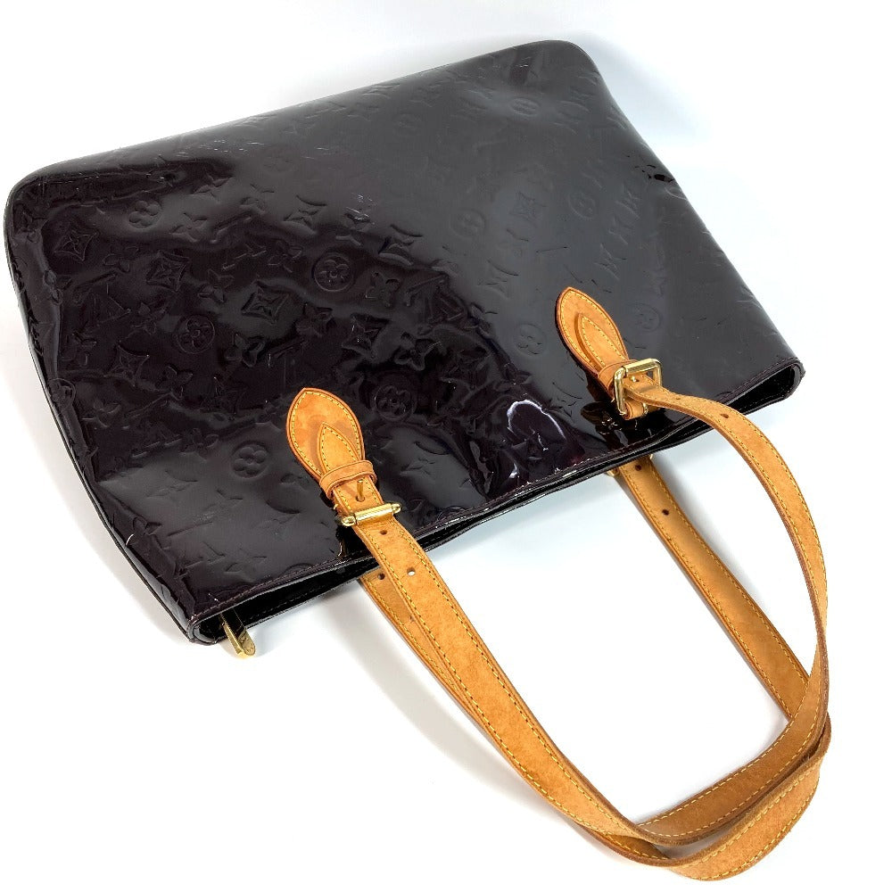 Louis Vuitton Shoulder Bag M91994 Monogram Vernis Canvas Purple Monogram Vernis Brentwood Women