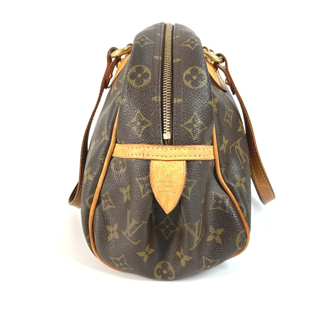 Louis Vuitton Shoulder Bag M95565 Monogram Canvas Brown Monogram Montorgueil Pm