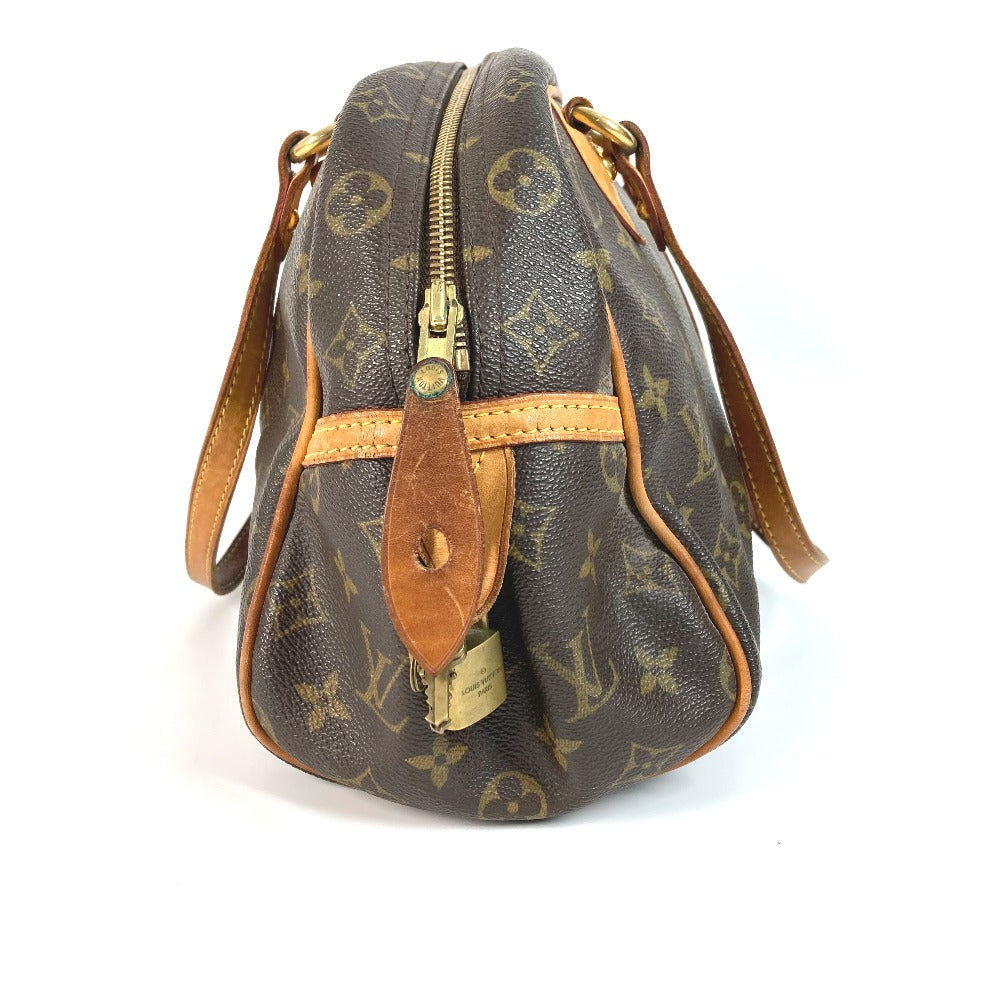 Louis Vuitton Shoulder Bag M95565 Monogram Canvas Brown Monogram Montorgueil Pm
