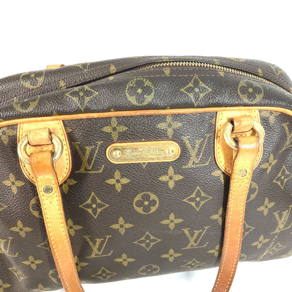 Louis Vuitton Shoulder Bag M95565 Monogram Canvas Brown Monogram Montorgueil Pm