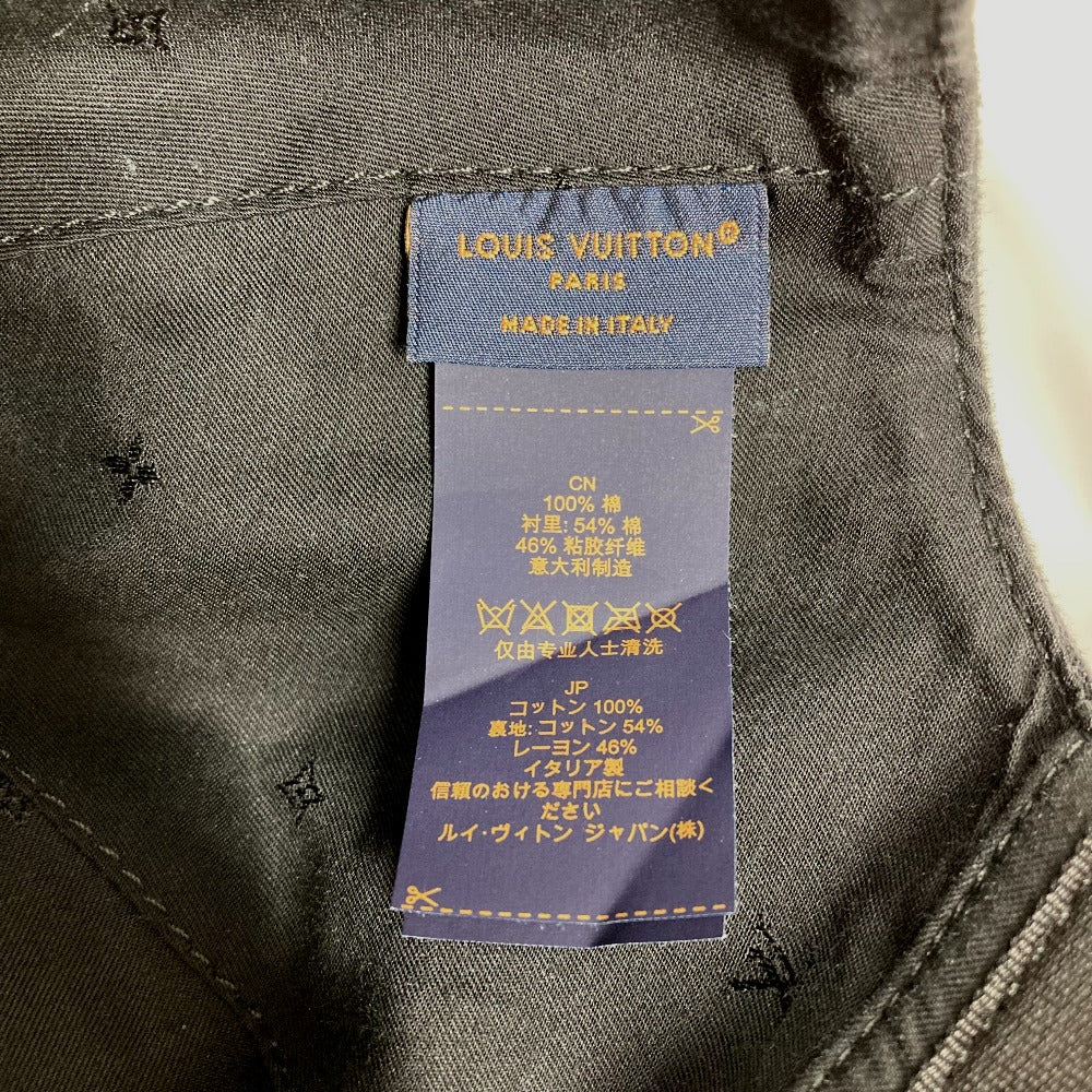 Louis Vuitton Cap M7608L Cotton Black Cap Lv Smash
