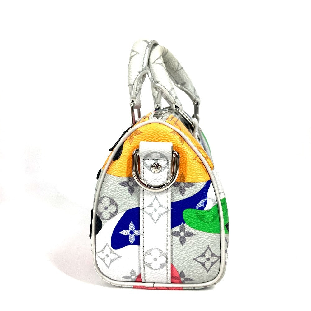 Louis Vuitton Shoulder Bag M46701 Monogram Canvas, Leather Multicolor Monogram Lv Portrait Keepall