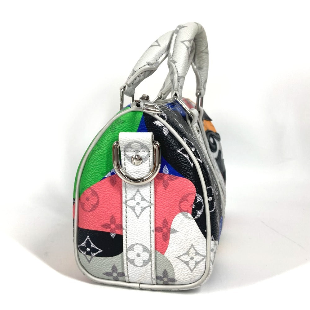 Louis Vuitton Shoulder Bag M46701 Monogram Canvas, Leather Multicolor Monogram Lv Portrait Keepall