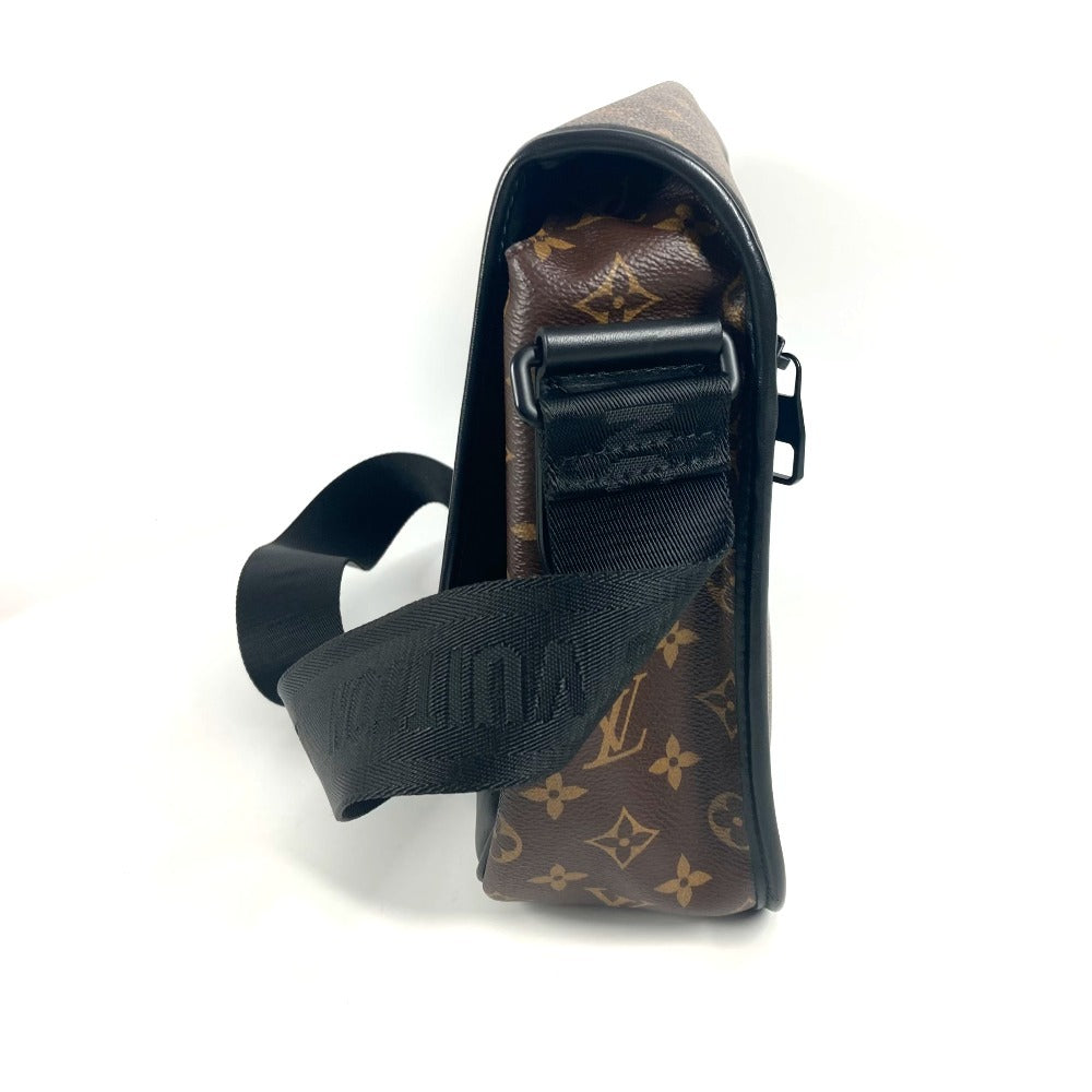 Louis Vuitton Shoulder Bag M46328 Monogram Macacer Canvas Brown Monogram Macacer Arch Messenger