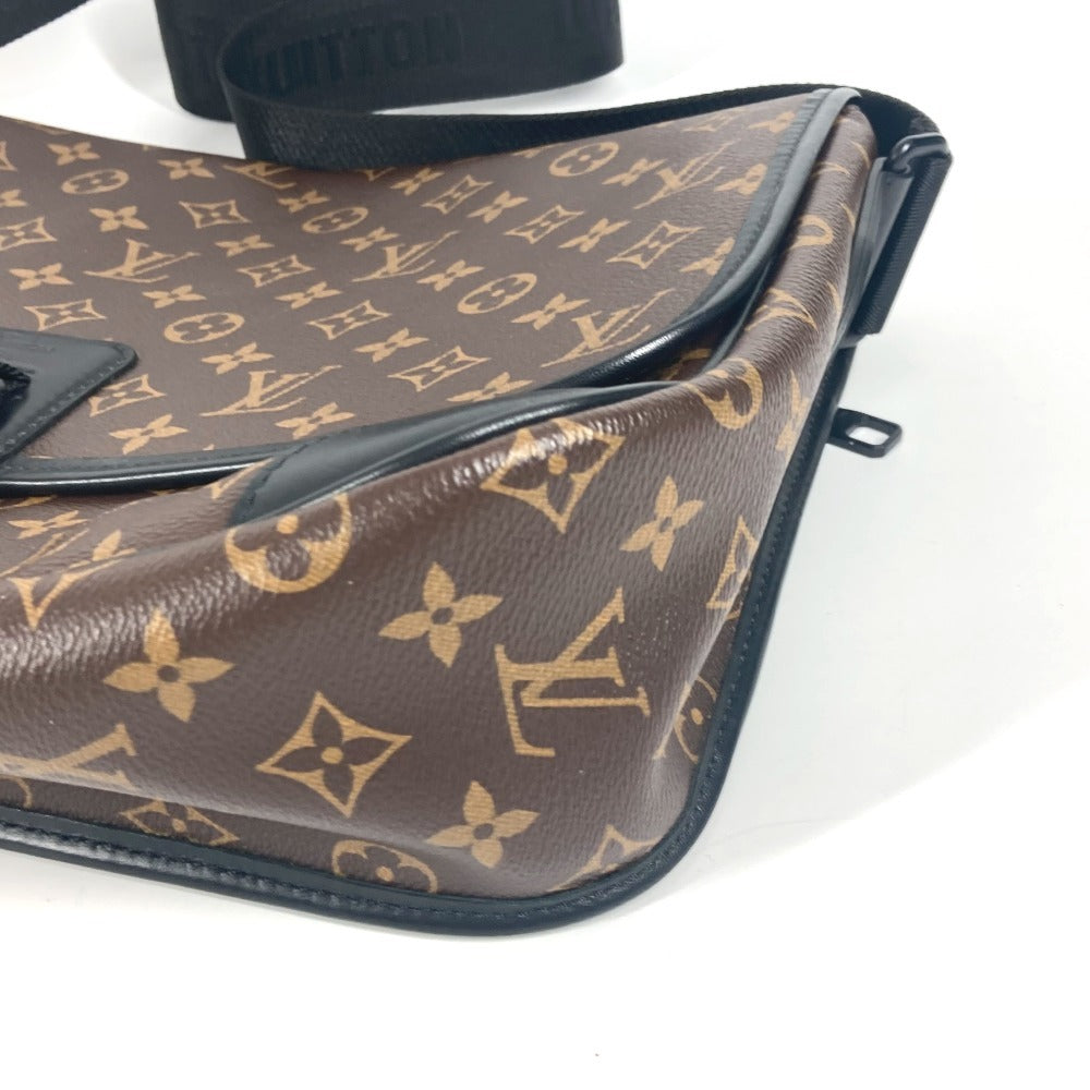 Louis Vuitton Shoulder Bag M46328 Monogram Macacer Canvas Brown Monogram Macacer Arch Messenger
