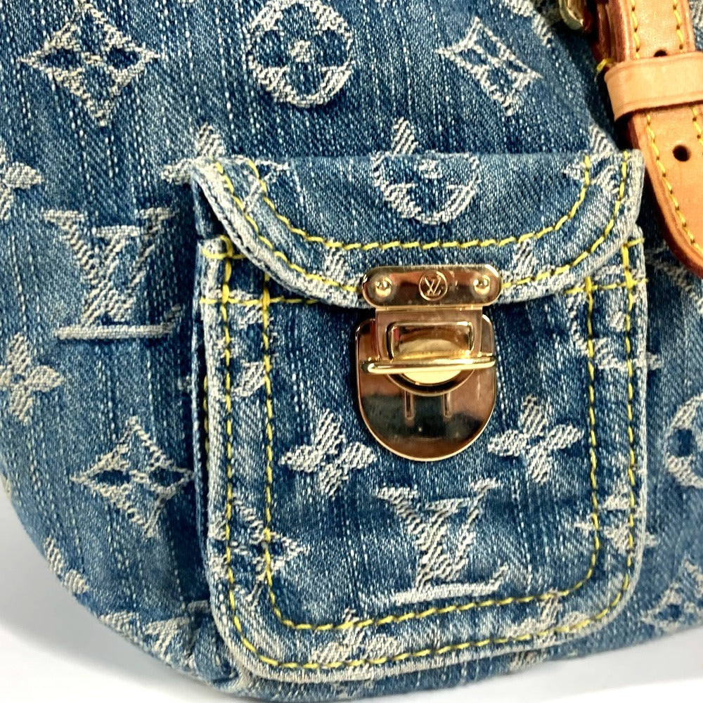 Louis Vuitton Backpack M95057 Monogram Denim Canvas Blue Monogram Denim Sac A Dospm