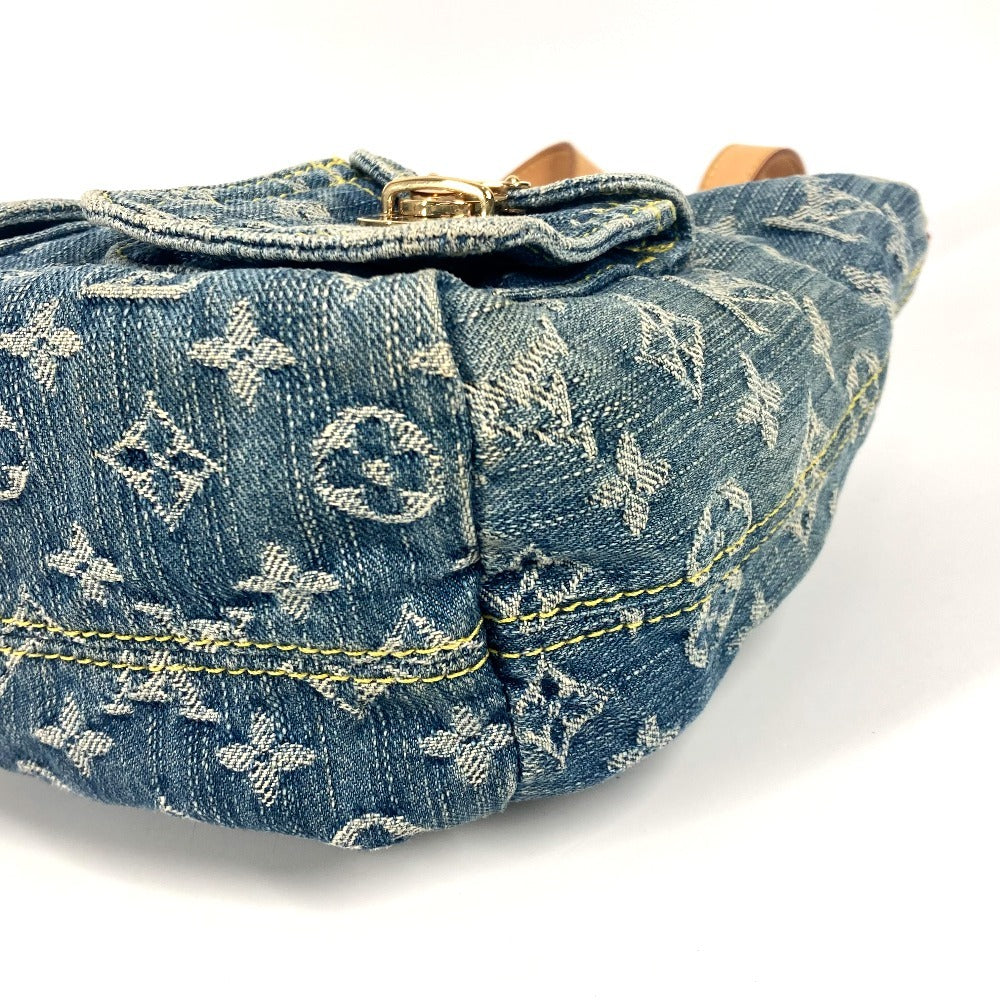 Louis Vuitton Backpack M95057 Monogram Denim Canvas Blue Monogram Denim Sac A Dospm