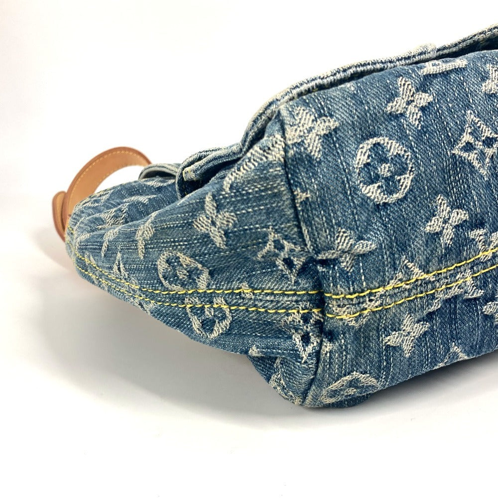 Louis Vuitton Backpack M95057 Monogram Denim Canvas Blue Monogram Denim Sac A Dospm