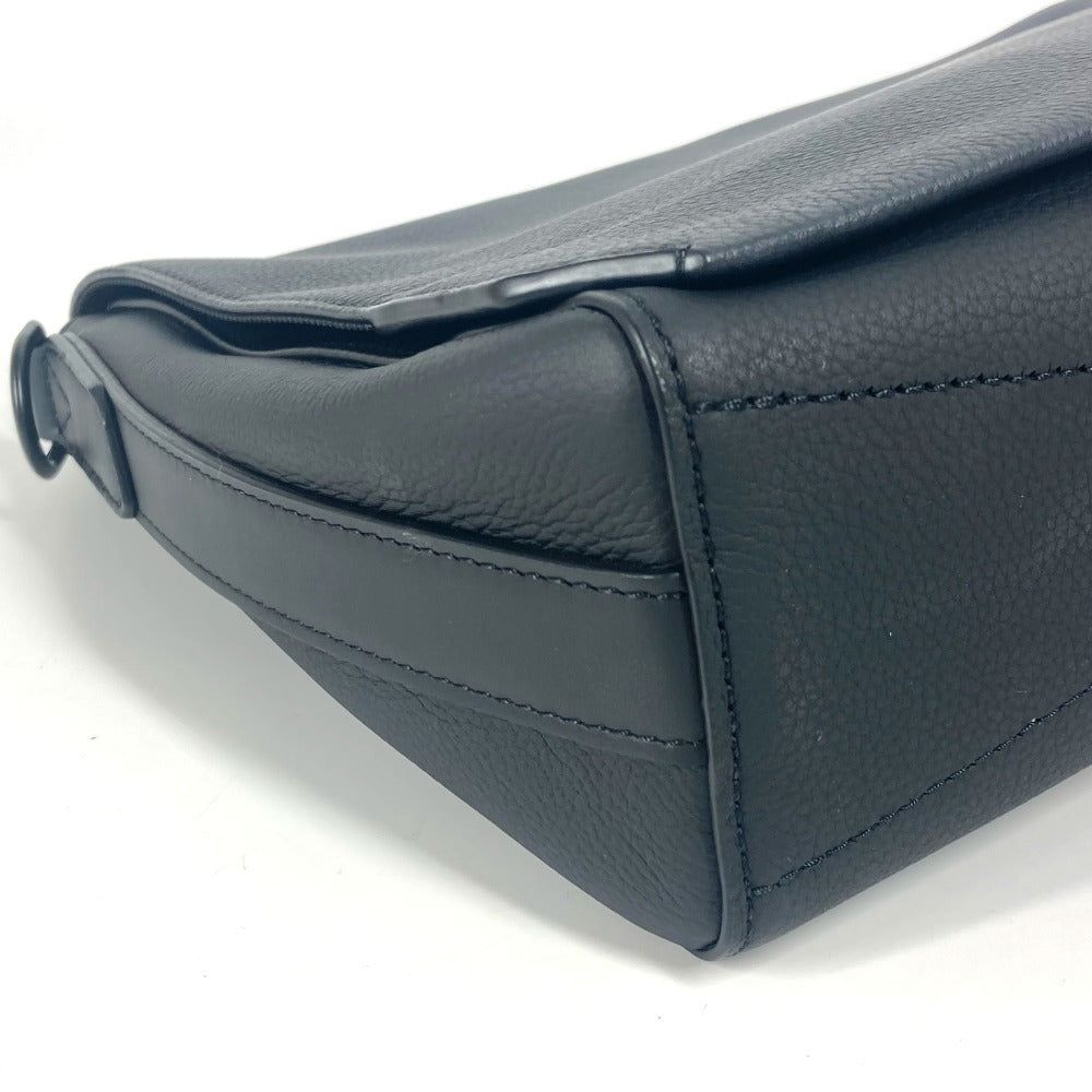 Louis Vuitton Shoulder Bag M57080 , Grain Leather Black Lv Aerogram Takeoff Messenger