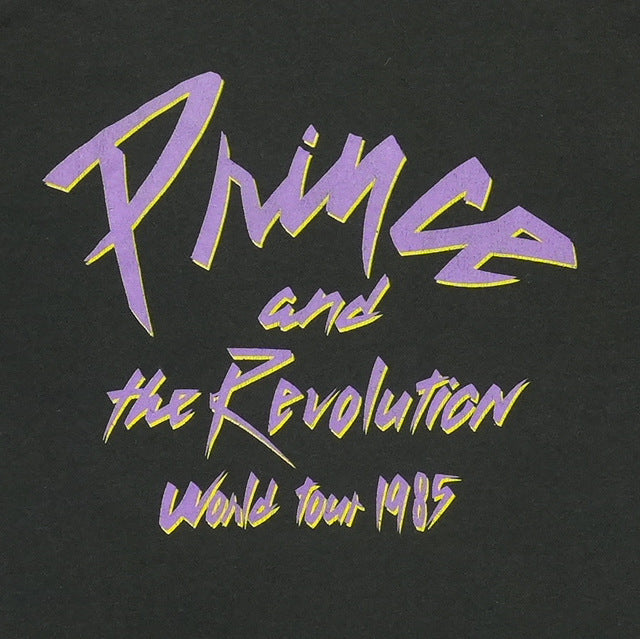 1985 Prince And The Revolution Purple Rain World Tour Shirt