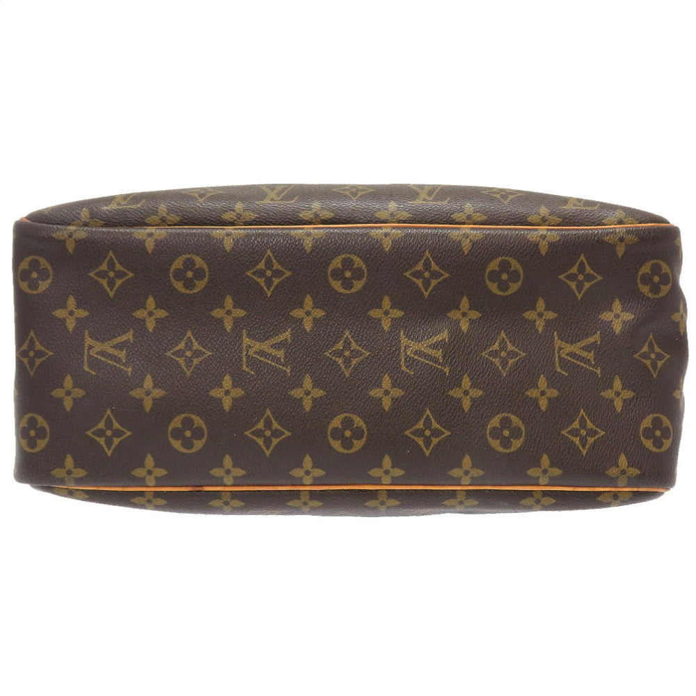 Louis Vuitton Handbag M47270 Monogram Canvas Brown Monogram Deauville Unisex(Unisex)