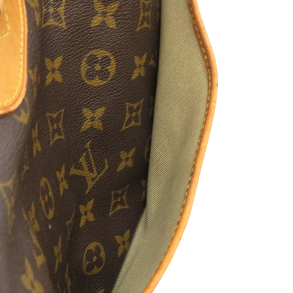 Louis Vuitton Handbag M47270 Monogram Canvas Brown Monogram Deauville Unisex(Unisex)