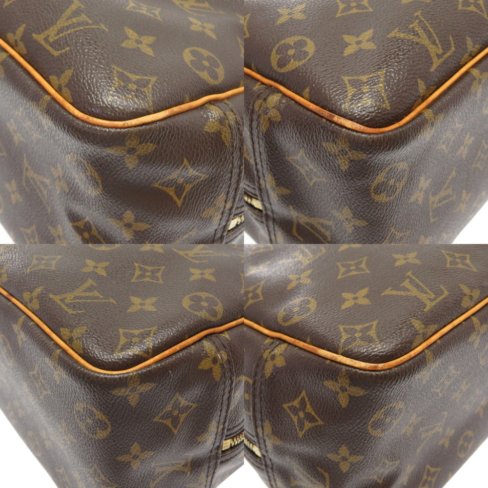Louis Vuitton Handbag M47270 Monogram Canvas Brown Monogram Deauville Unisex(Unisex)
