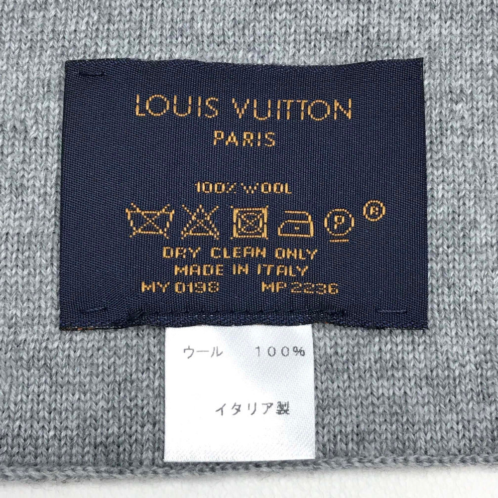 Louis Vuitton Scarf Mp2236 Wool Navy Esharp Gravity Mens
