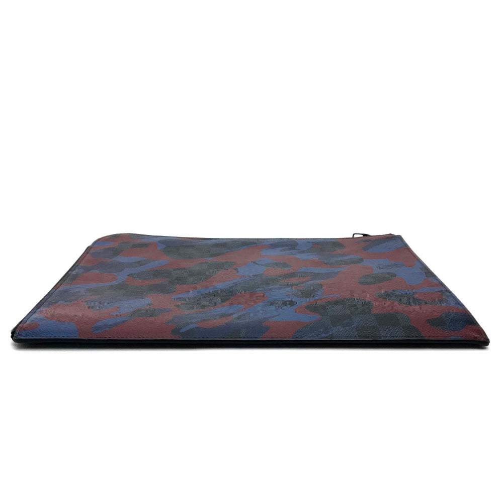 Louis Vuitton Clutch Bag N63292 Damier Grafitto Canvas Multicolor Damier Cobalt Camouflage Pochette