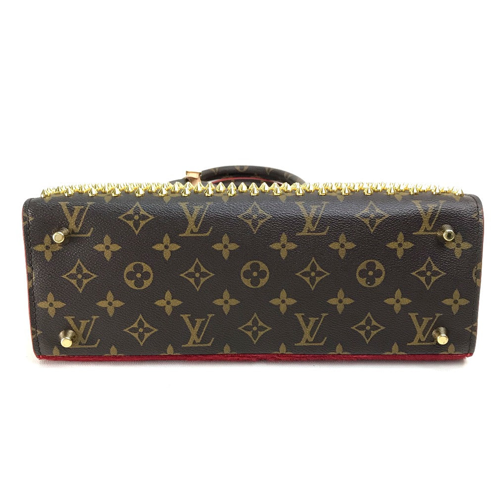 Louis Vuitton Handbag M41234 Pvc, Monogram Canvas Brown Monogram Studs Iconoclast Christian