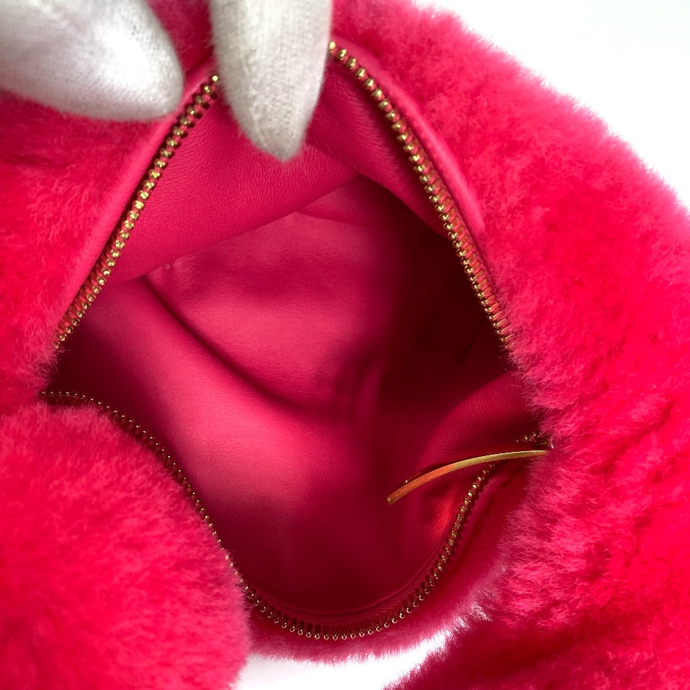 Bottegaveneta Handbag Fake Fur Pink Mini The Jodifer Women