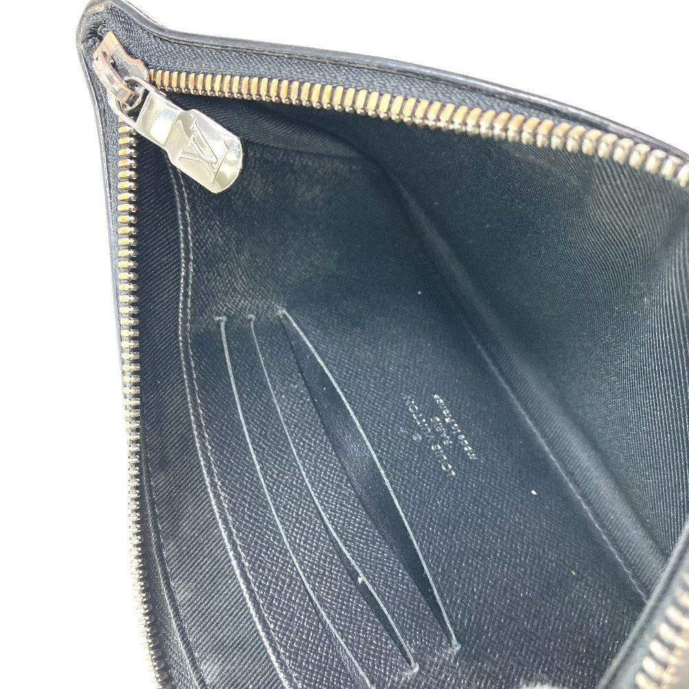 Louis Vuitton Pouch M44323 Monogram Eclipse Canvas Black Monogram Eclipse Pochette Discovery Pm Mens