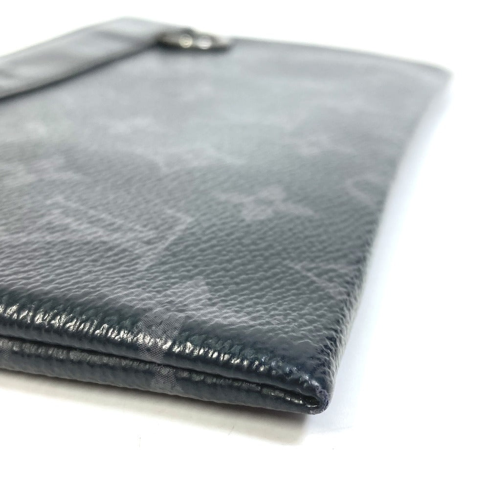 Louis Vuitton Pouch M44323 Monogram Eclipse Canvas Black Monogram Eclipse Pochette Discovery Pm Mens